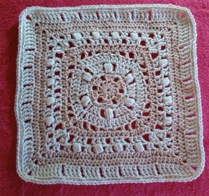 A little freestyle crocheting here....